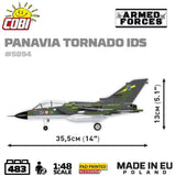 Panavia Tornado IDS brick plane model - COBI 5894 - 493 bricks Planes Cobi 