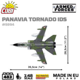 Panavia Tornado IDS brick plane model - COBI 5894 - 493 bricks Planes Cobi 