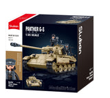Panther G brick tank model - Sluban M38-B1535 - 873 bricks Tank SLUBAN 