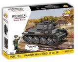 Panzer 38(t) Ausf. E brick model - COBI 2667 - 687 bricks Tank Cobi 
