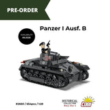 Panzer I Ausf. B brick tank model - COBI 2660 - 654 bricks Tank Cobi 