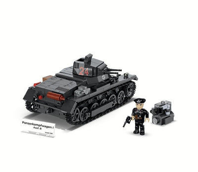 Panzer I Ausf. B brick tank model - COBI 2660 - 654 bricks Tank Cobi 