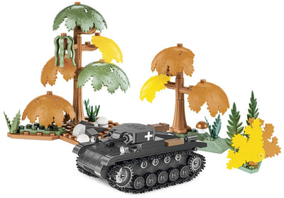 Panzer II AUSF.A brick tank model - COBI 2718 - 250 bricks Tank Cobi 