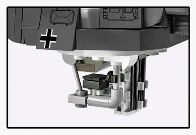Panzer III Ausf. H brick tank model - COBI 2672 - 958 bricks Tank Cobi 