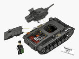 Panzer III Ausf. H brick tank model - COBI 2672 - 958 bricks Tank Cobi 
