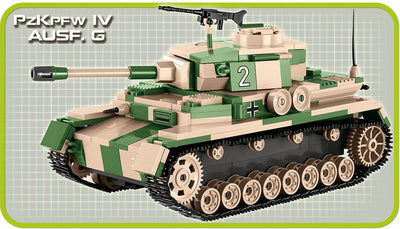 Panzer IV Ausf.F1/G/H - COBI 2508A - 500 brick medium tank Tank Cobi 