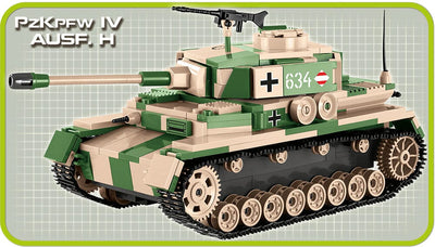 Panzer IV Ausf.F1/G/H - COBI 2508A - 500 brick medium tank Tank Cobi 