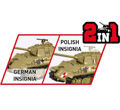 Panzer V Panther AUSF.G 'Pudel' brick model tank - COBI 2655 - 1133 bricks Tank Cobi 