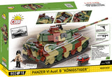 Panzer VI Ausf. B "Konigstiger" tank brick model - COBI 3113 - 802 bricks Tank Cobi 