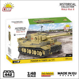 Panzer VI Tiger I 131 brick tank model - COBI 2734 - 442 bricks Tank Cobi 