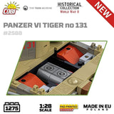 Panzer VI Tiger I 131 The Tank Museum brick tank model - COBI 2588 - 1275 bricks Tank Cobi 