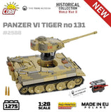 Panzer VI Tiger I 131 The Tank Museum brick tank model - COBI 2588 - 1275 bricks Tank Cobi 