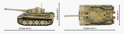 Panzer VI Tiger I 131 The Tank Museum brick tank model - COBI 2588A - 1275 bricks Tank Cobi 