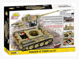 Panzer VI Tiger I 131 The Tank Museum brick tank model - COBI 2588A - 1275 bricks Tank Cobi 