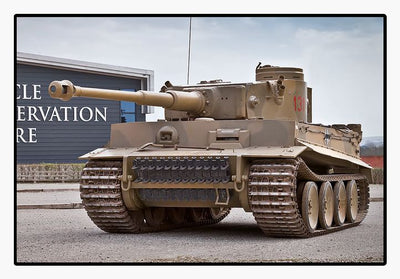 Panzer VI Tiger I 131 The Tank Museum brick tank model - COBI 2588A - 1275 bricks Tank Cobi 