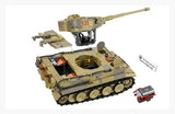 Panzer VI Tiger I 131 The Tank Museum brick tank model - COBI 2588A - 1275 bricks Tank Cobi 