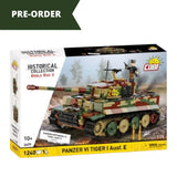Panzer VI Tiger I Ausf E brick tank model - COBI 2677 - 1240 bricks Tank Cobi 