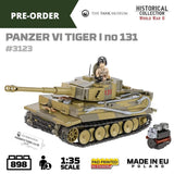 Panzer VI Tiger No. 131 The Tank Museum brick tank model - COBI 3123 - 898 bricks Tank Cobi 