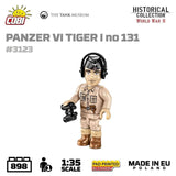 Panzer VI Tiger No. 131 The Tank Museum brick tank model - COBI 3123 - 898 bricks Tank Cobi 