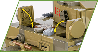 Panzer VI Tiger No. 131 The Tank Museum brick tank model - COBI 3123 - 898 bricks Tank Cobi 