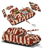 Panzer VIII Maus brick tank model - COBI 3138 - 1353 bricks Tank Cobi 
