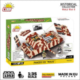 Panzer VIII Maus brick tank model - COBI 3138 - 1353 bricks Tank Cobi 