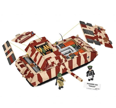 Panzer VIII Maus brick tank model - COBI 3138 - 1353 bricks Tank Cobi 