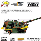 Panzerhaubitze 2000 brick tank model - COBI 2628 - 1006 bricks Tank Cobi 