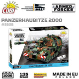 Panzerhaubitze 2000 brick tank model - COBI 2628 - 1006 bricks Tank Cobi 