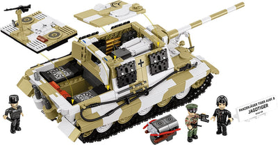 Panzerjager Tiger Ausf. B Jagdtiger brick tank model - COBI-2674 - 1371 bricks Tank Cobi 