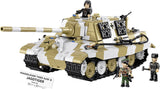 Panzerjager Tiger Ausf. B Jagdtiger brick tank model - COBI-2674 - 1371 bricks Tank Cobi 