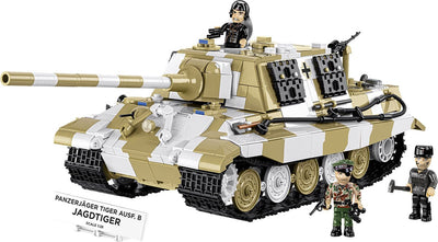Panzerjager Tiger Ausf. B Jagdtiger brick tank model - COBI-2674 - 1371 bricks Tank Cobi 