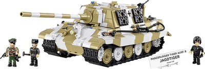 Panzerjager Tiger Ausf. B Jagdtiger brick tank model - COBI-2674 - 1371 bricks Tank Cobi 
