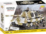 Panzerjager Tiger Ausf. B Jagdtiger brick tank model - COBI-2674 - 1371 bricks Tank Cobi 