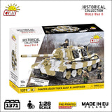 Panzerjager Tiger Ausf. B Jagdtiger brick tank model - COBI-2674 - 1371 bricks Tank Cobi 