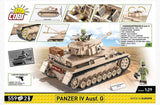 Panzerkampfwagen IV Ausf. brick tank model - COBI 2546 - 559 bricks Tank Cobi 