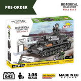 Panzerkampfwagen IV Ausf.G brick tank model - COBI 3127 - 643 bricks Tank Cobi 