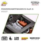 Panzerkampfwagen IV Ausf.G brick tank model - COBI 3127 - 643 bricks Tank Cobi 