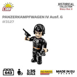 Panzerkampfwagen IV Ausf.G brick tank model - COBI 3127 - 643 bricks Tank Cobi 