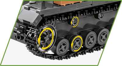 Panzerkampfwagen IV Ausf.G brick tank model - COBI 3127 - 643 bricks Tank Cobi 