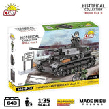 Panzerkampfwagen IV Ausf.G brick tank model - COBI 3127 - 643 bricks Tank Cobi 