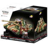 Panzerkampfwagen VI B Tiger II Königstiger - 1:12 brick tank model - COBI 2808 - 11000 bricks Tank COBI 