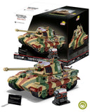 Panzerkampfwagen VI B Tiger II Königstiger - 1:12 brick tank model - COBI 2808 - 11000 bricks Tank COBI 