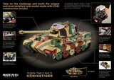 Panzerkampfwagen VI B Tiger II Königstiger - 1:12 brick tank model - COBI 2808 - 11000 bricks Tank COBI 