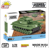 Patton M48 brick tank model - COBI 3104 - 127 bricks Tank Cobi 