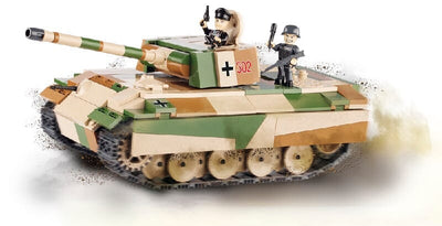 Pzkfpw V Panther Ausf. G 400K brick tank model- COBI 2466 - 400 bricks Tank Cobi 