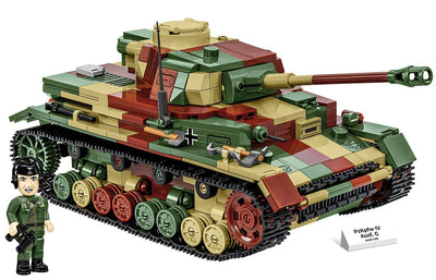 PzKpfw IV Ausf. G. brick tank model - COBI-2592 - 1107 bricks Cobi 