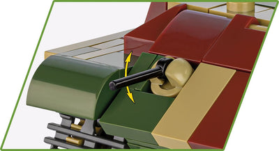 PZ.KPFW. VI B Tiger II 'Konigstiger' brick tank model - COBI 2732 - 500 bricks Tank Cobi 