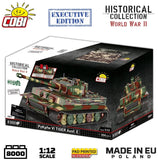 Pz.Kpfw. VI Tiger 2 in 1 - 1:12 brick tank model - COBI 2807 - 8000 bricks EXECUTIVE EDITION Tank COBI 