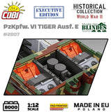 Pz.Kpfw. VI Tiger 2 in 1 - 1:12 brick tank model - COBI 2807 - 8000 bricks EXECUTIVE EDITION Tank COBI 